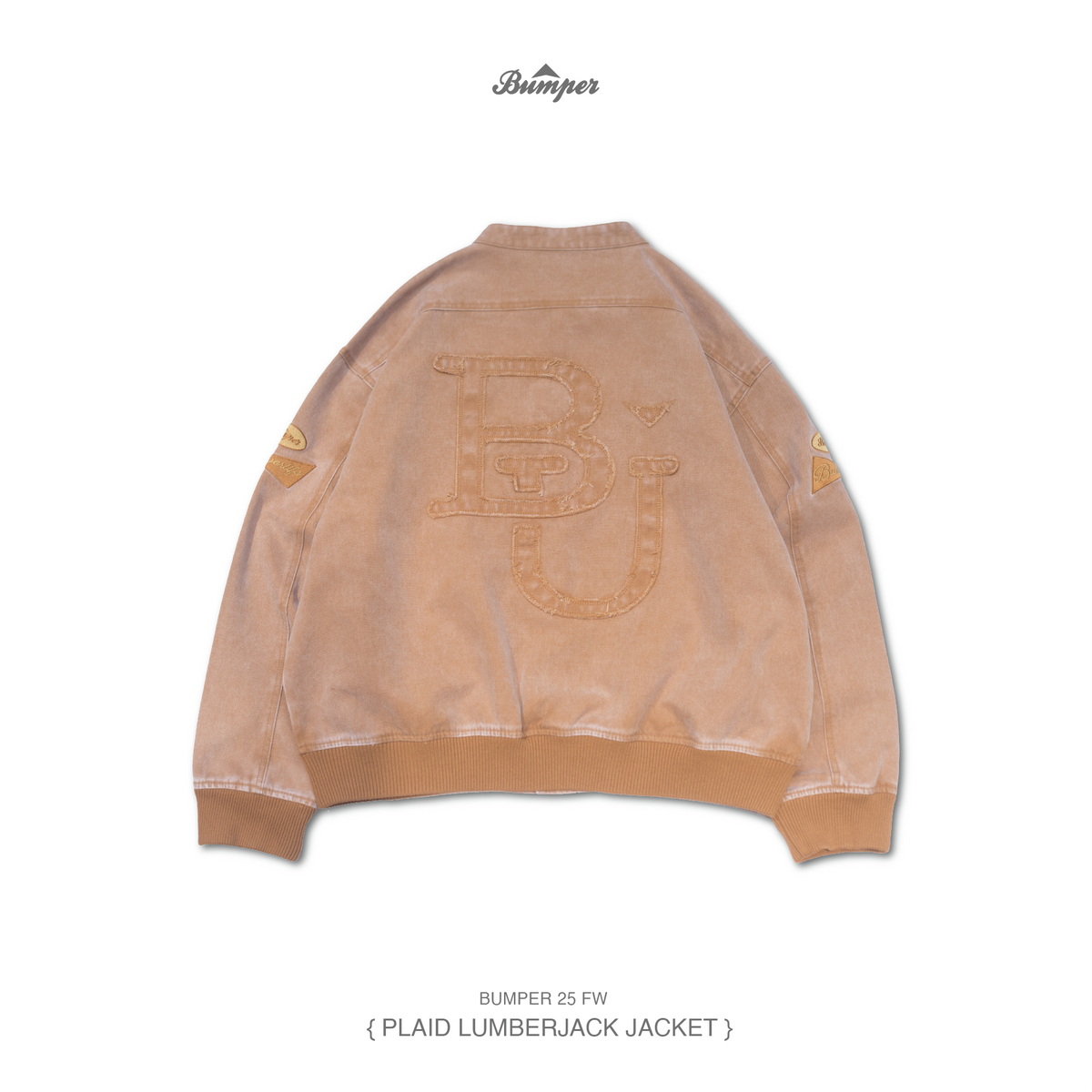 BUMPER 25 FW PATCHWORK VINTAGE RACER JACKET
