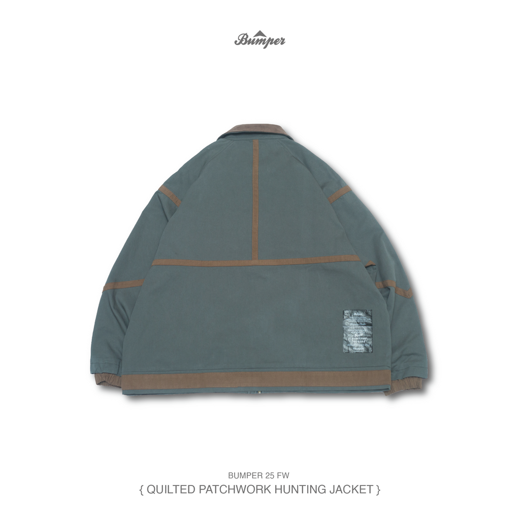 BUMPER 25 FW QUILTED PATCHWORK HUNTING JACKET